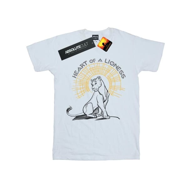 Disney T-shirt i bomull för flickor från Lejonkungen-filmen Heart Of A Lioness