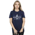 Miniatyrbillede 2 af 5: Harry Potter Womens/Ladies Hogwarts First Year Cotton Boyfriend T-Shirt