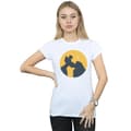 Miniatyrbilde 2 av 3: Disney Womens/Ladies Lady And The Tramp Moonlight Kiss Cotton T-Shirt
