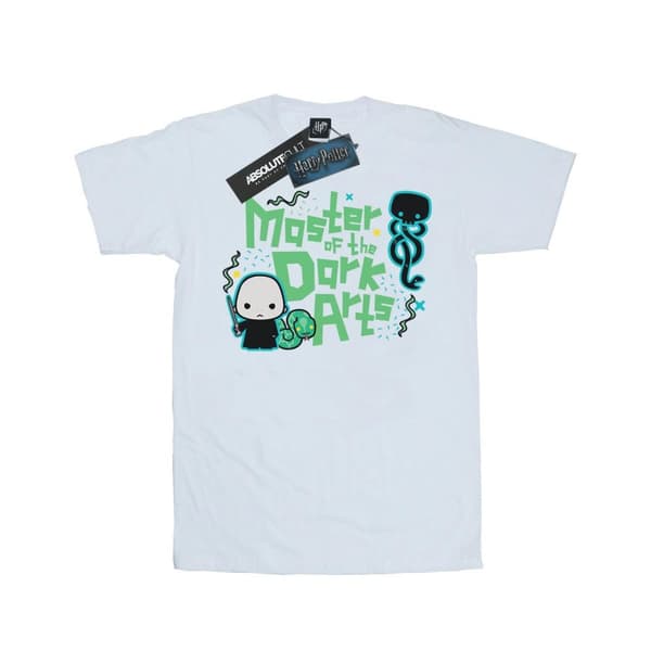 Harry Potter Dam/kvinnor Voldemort Dark Arts Junior Boyfriend T-shirt i bomull