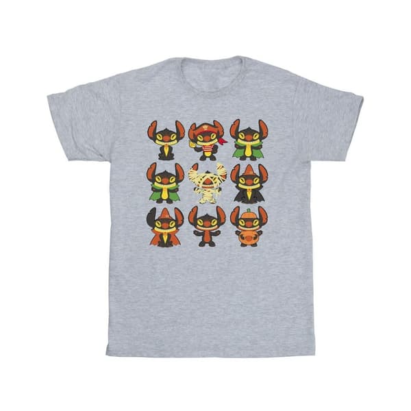 Disney Lilo & Stitch - Halloweenkostymer - T-shirt i bomull för flickor