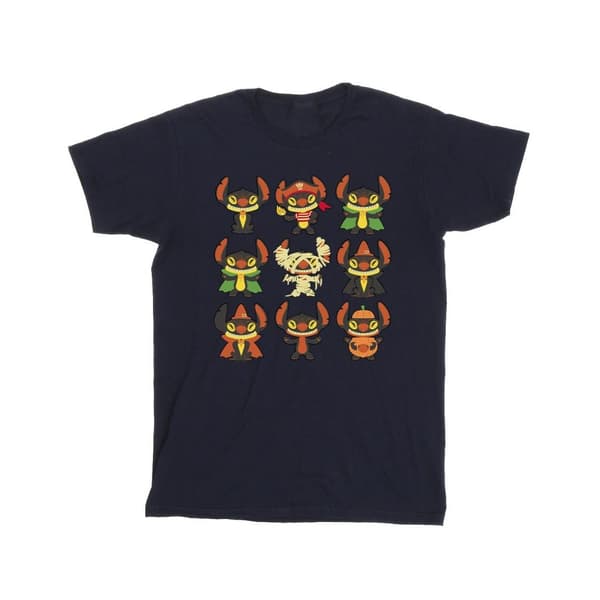 Disney Lilo & Stitch - Halloweenkostymer - T-shirt i bomull för flickor