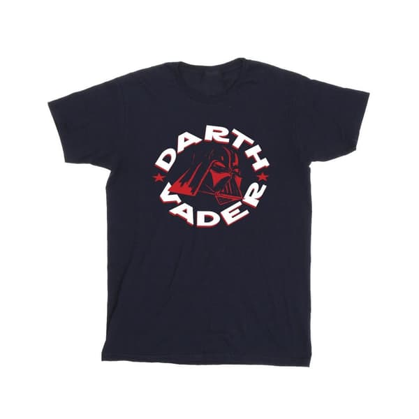 Star Wars Boys Darth Vader Badge T-Shirt