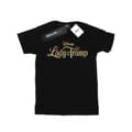 Miniatyrbild 1 av 3: Disney Dam/Lady Lady And The Tramp - Boyfriend-t-shirt i bomull med klassisk logotyp