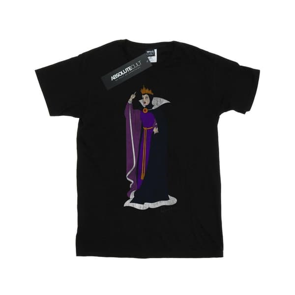 Disney Girls Snow White Classic Evil Queen Grimhilde Cotton T-Shirt