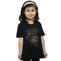 Miniatyrbild 2 av 3: Star Wars: The Rise of Skywalker Star Wars The Rise Of Skywalker Kylo Ren Mask T-shirt i bomull för flickor