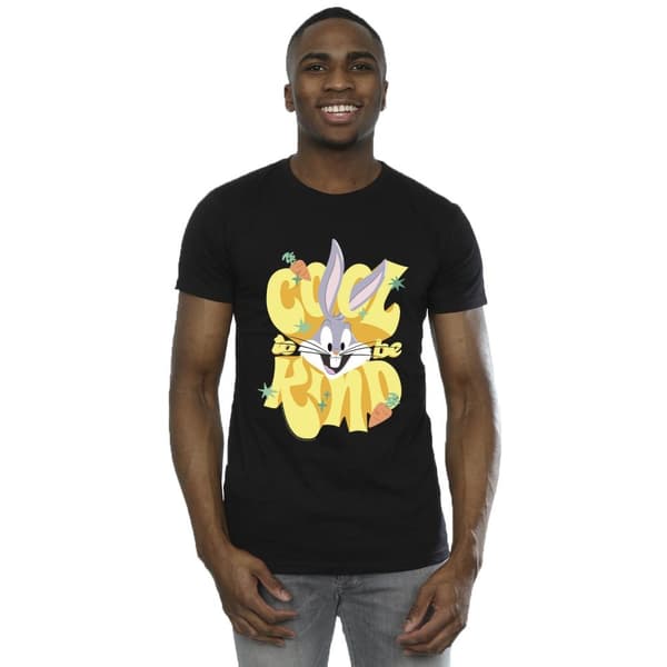 Looney Tunes Mens Bugs Cool To Be Kind T-Shirt