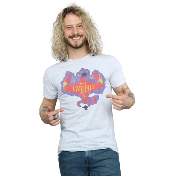 Disney Mens The Descendants Genie Long Live T-Shirt