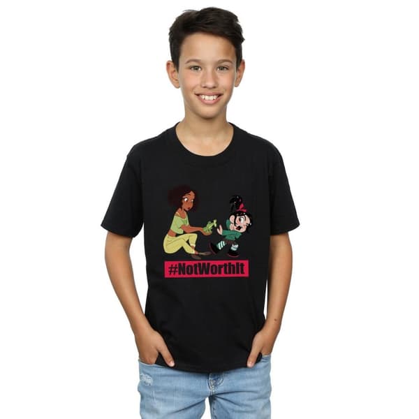 Disney Wreck It Ralph Tiana och Vanellope T-shirt för pojkar