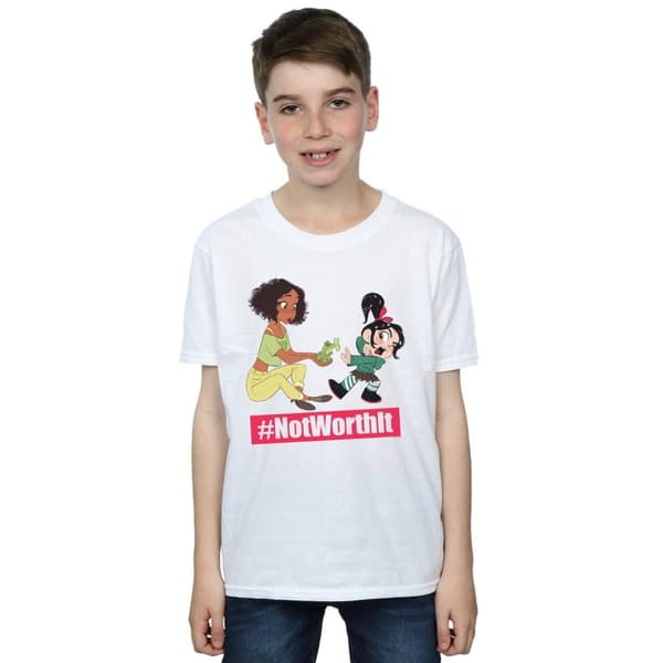 Disney Wreck It Ralph Tiana och Vanellope T-shirt för pojkar