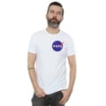 Miniatyrbilde 3 av 4: NASA Mens Classic Insignia Chest Logo T-Shirt