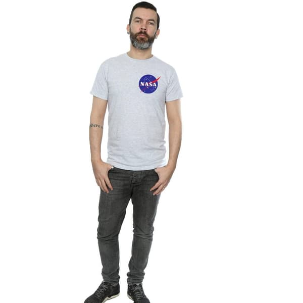 NASA Mens Classic Insignia Chest Logo T-Shirt