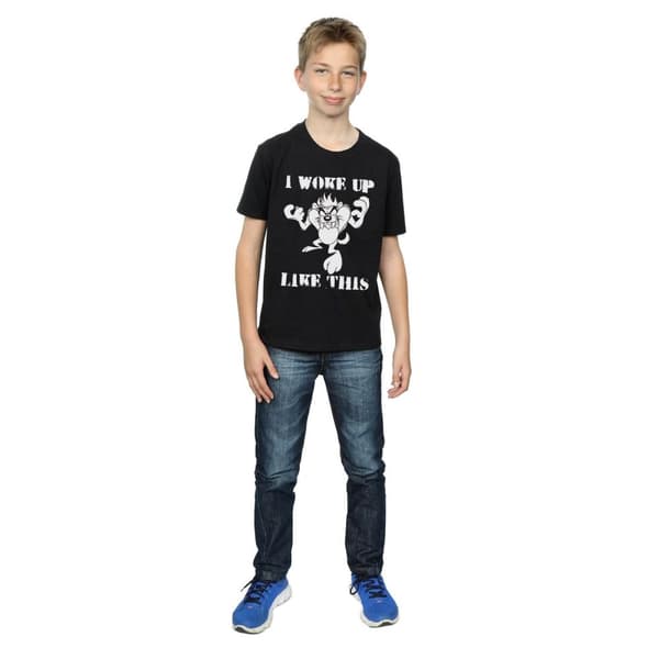 Looney Tunes Boys Taz I Woke Up Like This T-Shirt