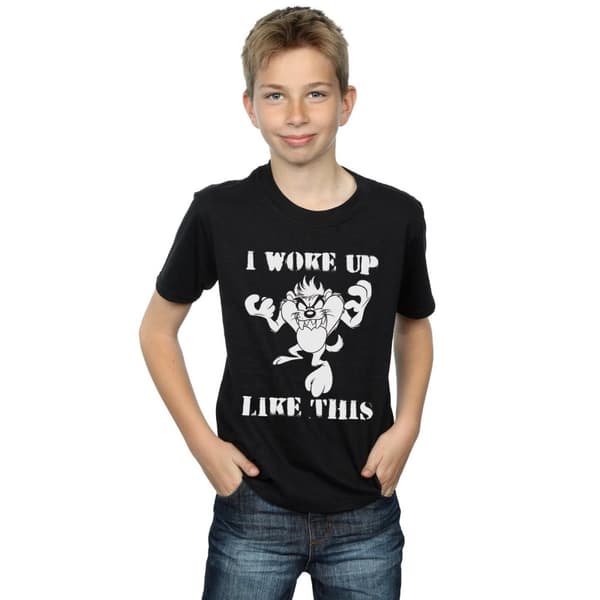 Looney Tunes Boys Taz I Woke Up Like This T-Shirt