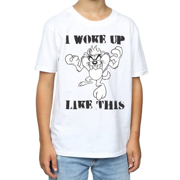 Looney Tunes Boys Taz I Woke Up Like This T-Shirt