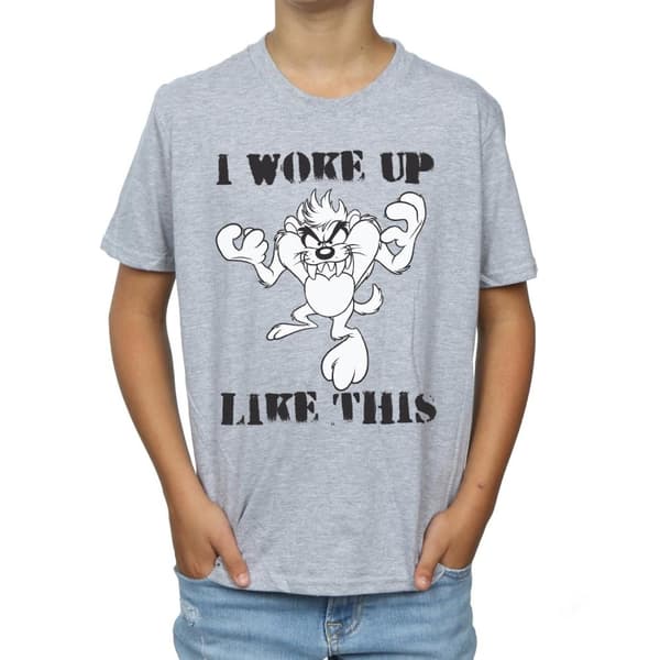 Looney Tunes Boys Taz I Woke Up Like This T-Shirt