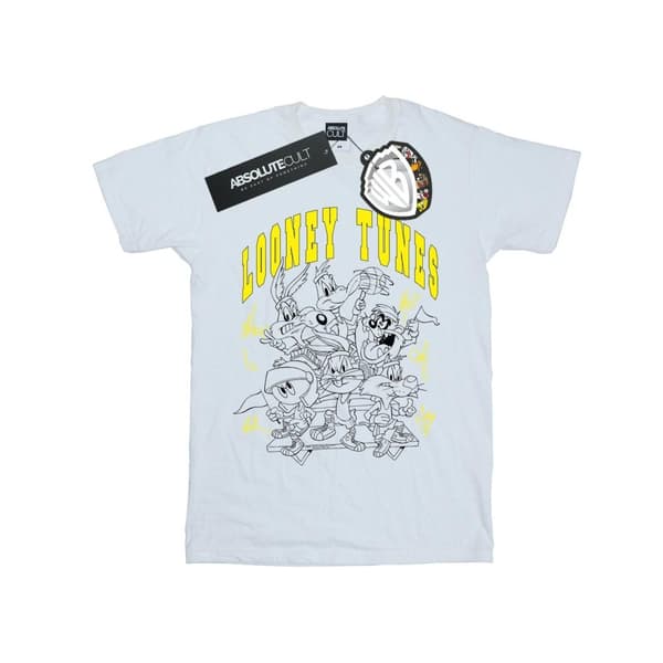 Looney Tunes Dam/dam Basketball Squad - Boyfriend-t-shirt i bomull