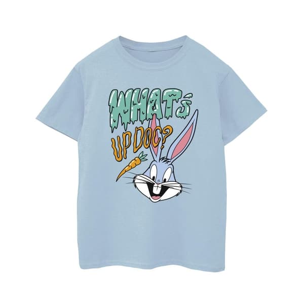 Looney Tunes T-shirt för pojkar What´s Up Bugs Baby Blue 3-4 Years