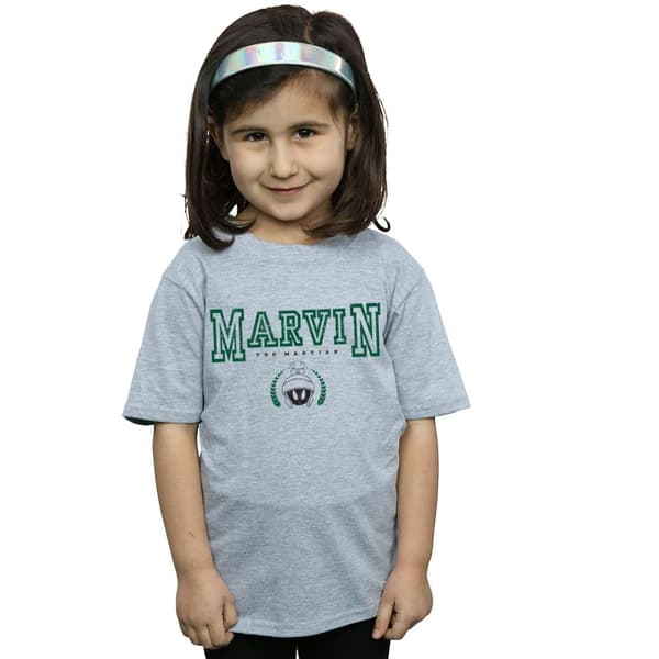 Looney Tunes Girls Marvin The Martian Cotton T-Shirt