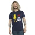 Miniatyrbild 2 av 3: Star Wars Hjärta-robot-T-shirt för herrar