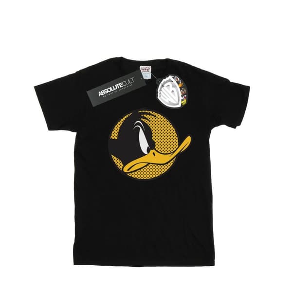 Looney Tunes Mens Daffy Duck Dotted Profile T-Shirt