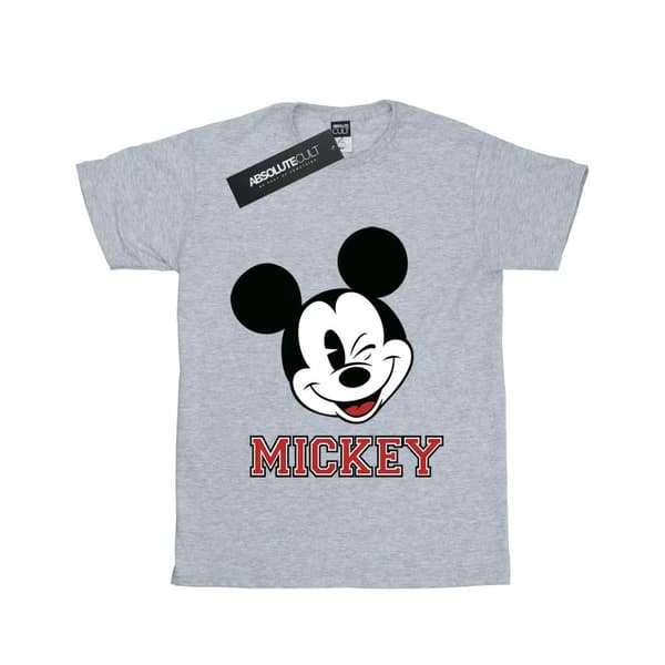 Disney T-shirt med Musse Pigg-ansikte för pojkar
