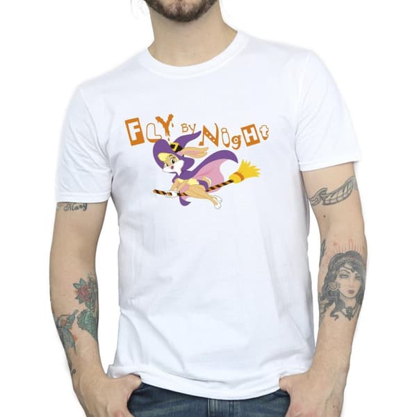 Looney Tunes Mens Lola Fly By Night T-Shirt