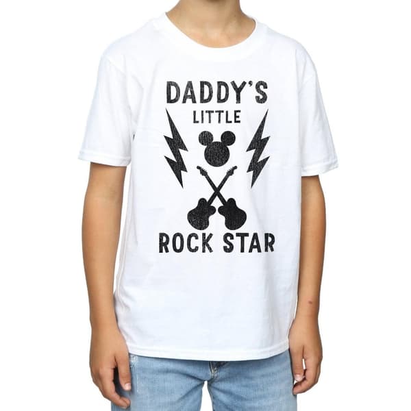 Disney Boys Mickey Mouse Daddy´s Rock Star T-Shirt