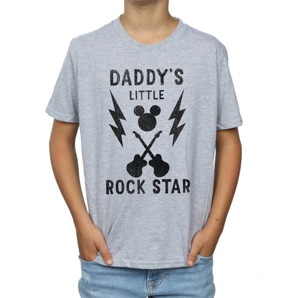 Disney Boys Mickey Mouse Daddy´s Rock Star T-Shirt