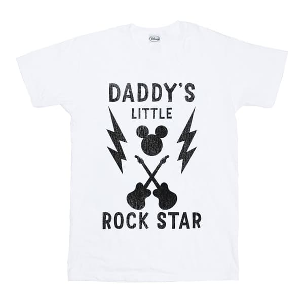 Disney Boys Mickey Mouse Daddy´s Rock Star T-Shirt