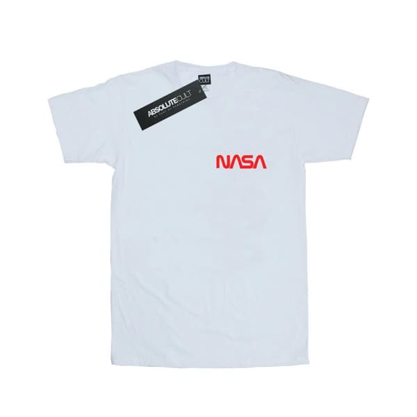 NASA Mens Modern Logo Chest T-Shirt