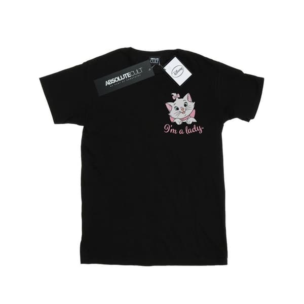 Disney Aristocats Marie I´m A Lady - T-shirt i bomull med brösttryck för flickor