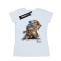 Miniatyrbillede 1 af 3: Disney Womens/Ladies Beauty And The Beast Beast Sketch Cotton T-Shirt