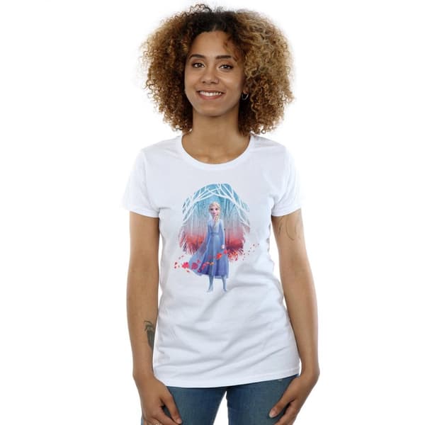 Disney Dam/Tjej Frozen 2 Elsa Find The Way T-shirt i bomull