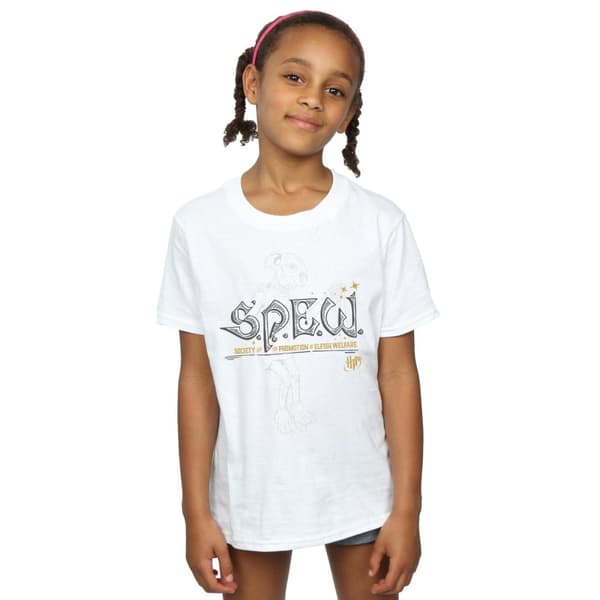 Harry Potter Dobby Elfish Welfare - T-shirt i bomull för flickor