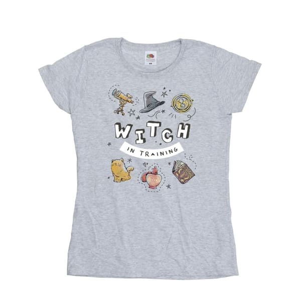 Harry Potter Dam/Tjej - Witch in Training - T-shirt i bomull