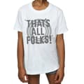 Miniatyrbild 3 av 5: Looney Tunes Girls That´s All Folks Text Bomulls-T-shirt