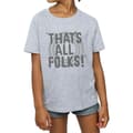 Miniatyrbild 3 av 5: Looney Tunes Girls That´s All Folks Text Bomulls-T-shirt