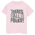 Miniatyrbild 1 av 3: Looney Tunes Girls That´s All Folks Text Bomulls-T-shirt