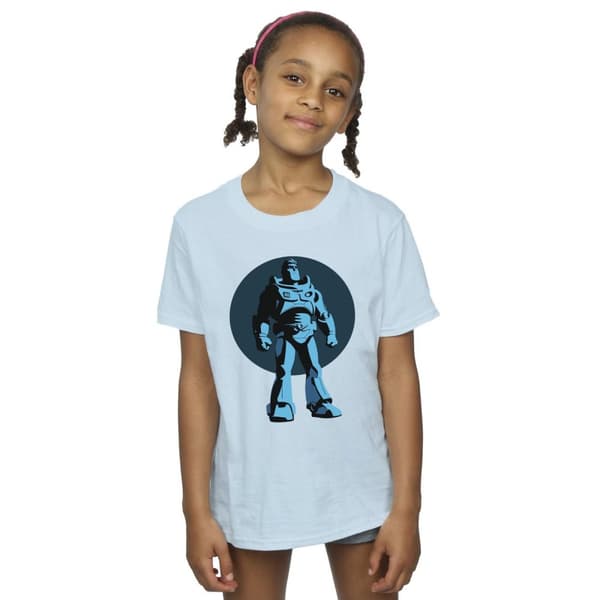 Disney Girls Lightyear Buzz Standing Circle Cotton T-Shirt