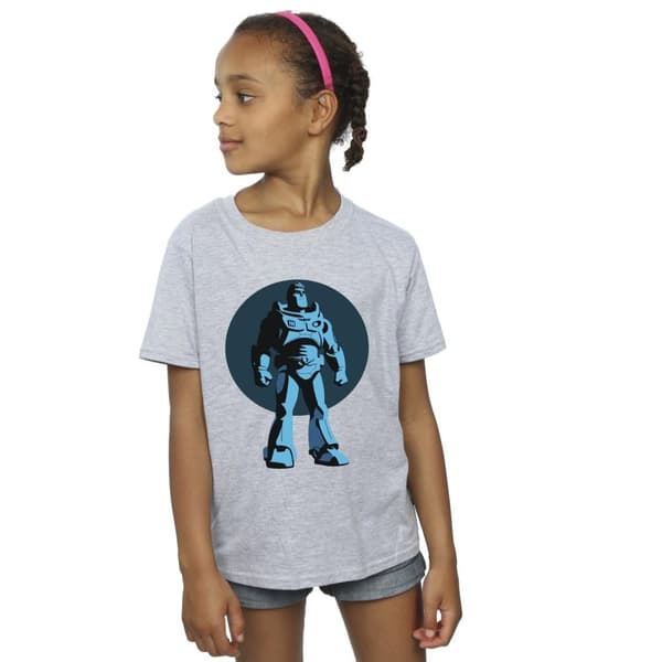 Disney T-shirt i bomull för flickor Lightyear Buzz Standing Circle
