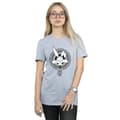Miniatyrbild 2 av 3: Looney Tunes Dam / Dam Wile E Coyote Super Genius Bomull Boyfriend T-shirt