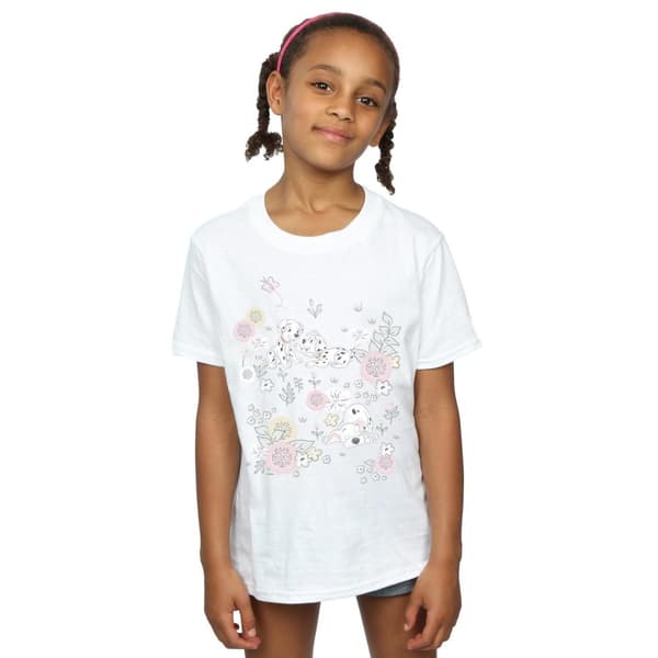 Disney Girls 101 Dalmatians Meadow Cotton T-Shirt