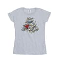 Miniatyrbillede 1 af 3: Harry Potter Womens/Ladies The Deathly Hallows Cotton T-Shirt