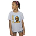 Pikkukuva 2 / 4: Star Wars Girls C3PO Line Art Cotton T-Shirt
