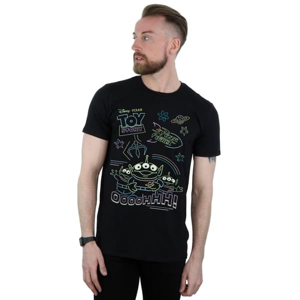 Disney Toy Story Neon Little Green T-shirt för män