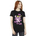 Miniatyrbillede 2 af 3: Disney Womens/Ladies Lilo & Stitch Angel Fa La La Cotton Boyfriend T-Shirt