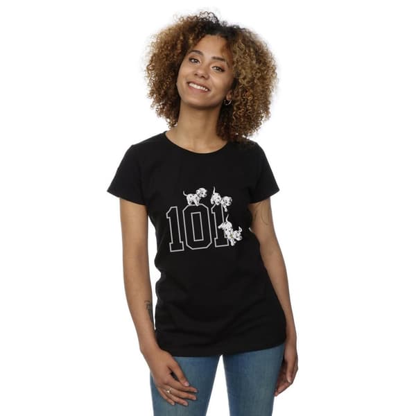 Disney Womens/Ladies 101 Dalmatians 101 Doggies Cotton T-Shirt
