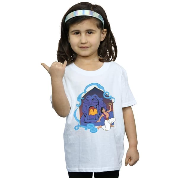 Disney Girls Aladdin Cave Of Wonders Cotton T-Shirt