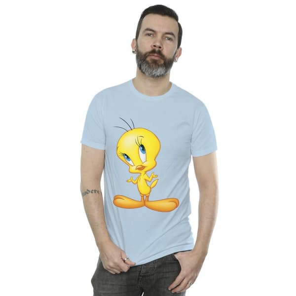 Looney Tunes Mens Tweety Standing T-Shirt